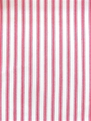 New Woven Ticking 31 Red Covington Fabric